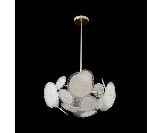 Люстра на штанге Crystal Lux DANDELION SP6 GOLD, изображение 7