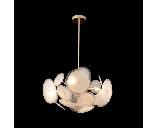 Люстра на штанге Crystal Lux DANDELION SP6 GOLD, изображение 8