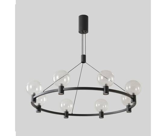 Подвесная люстра Crystal Lux DUET SP56W LED BLACK, изображение 2