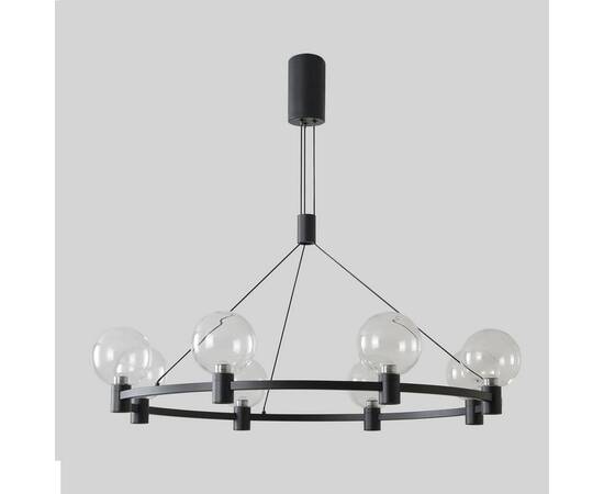 Подвесная люстра Crystal Lux DUET SP56W LED BLACK, изображение 4