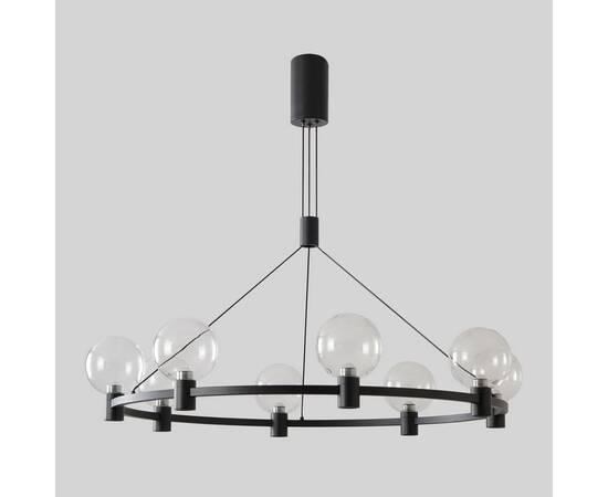 Подвесная люстра Crystal Lux DUET SP56W LED BLACK, изображение 5