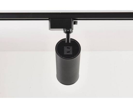 Трековый однофазный светильник Crystal Lux CLT 0.31 021 BK 3CCT ZOOM, изображение 2