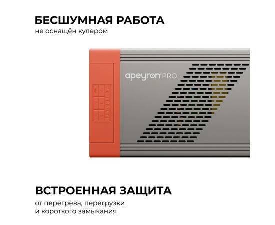 Блок питания Apeyron PRO 24В, 600Вт, 170-265В, 25А, IP20 03-221, изображение 3