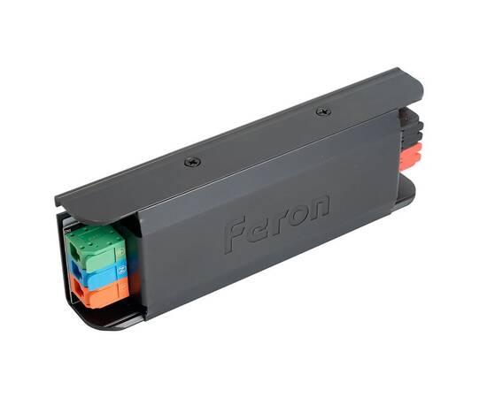 Трансформатор для светодиодной ленты с плавным пуском и диммированием Feron LB004 100W 24V IP20 5212, изображение 2