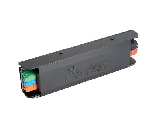 Трансформатор для светодиодной ленты с плавным пуском и диммированием Feron LB004 200W 24V IP20 5212, изображение 2