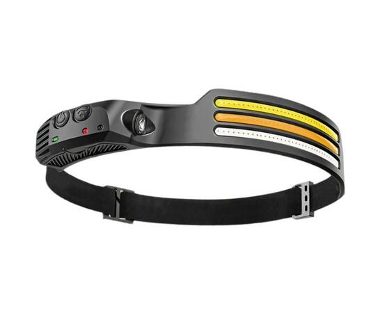 Фонарь налобный Feron TH2316 c аккумулятором 5W, 1200mAh IP44, USB type-C 52110