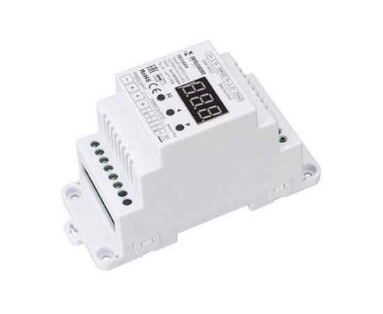 Декодер Arlight SMART-DMX512-103-62-RDM-DIN (12-48V, 3x6A) (IARL, IP20 Пластик) 027126(1)