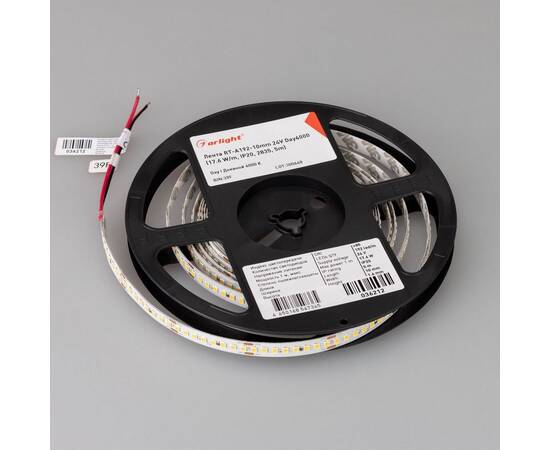 Светодиодная лента Arligh tRT-A192-10mm 24V Day4000 (17.6 W/m, IP20, 5m) (высок.эфф.150 лм/Вт) 03621, изображение 5