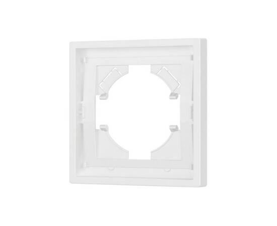 Рамка пластиковая на 1 пост Arlight FRM-TENDO-PL-1-WH 053835