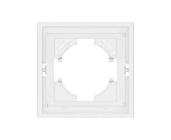 Рамка пластиковая на 1 пост Arlight FRM-TENDO-PL-1-WH 053835, изображение 3