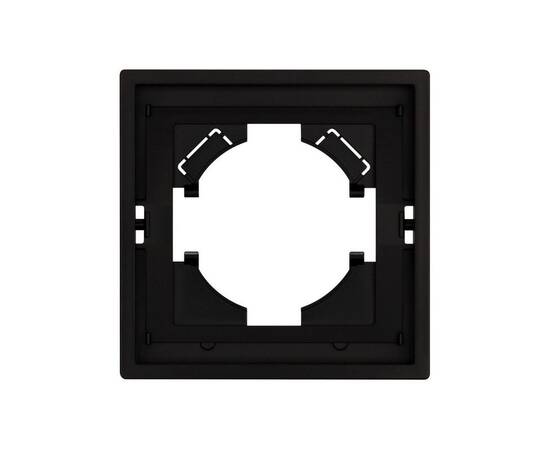 Рамка пластиковая на 1 пост Arlight FRM-TENDO-PL-1-BK 053836, изображение 3