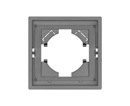 Рамка пластиковая на 1 пост Arlight FRM-TENDO-PL-1-GR 053837, изображение 2