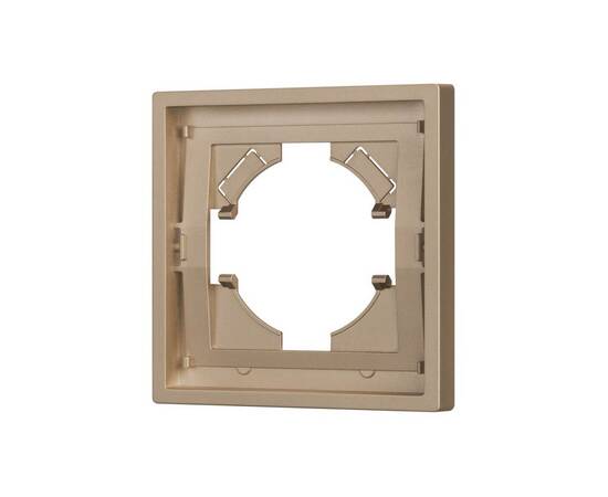 Рамка пластиковая на 1 пост Arlight FRM-TENDO-PL-1-GD 053838