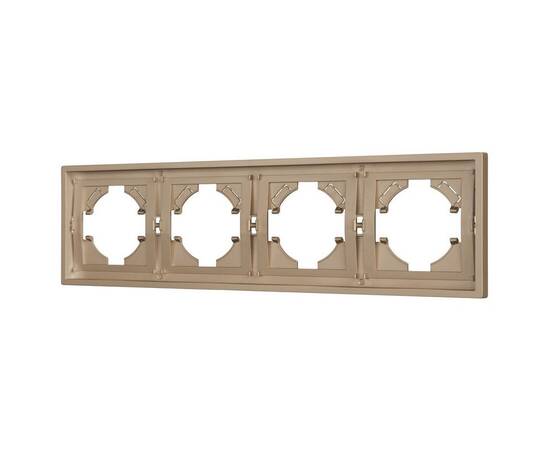 Рамка пластиковая на 4 поста Arlight FRM-TENDO-PL-4-GD 053850