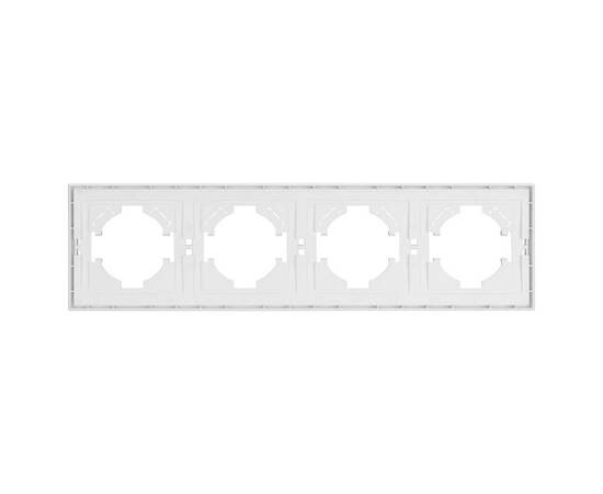 Рамка пластиковая на 4 поста Arlight FRM-TENDO-PL-4-GD 053850, изображение 2