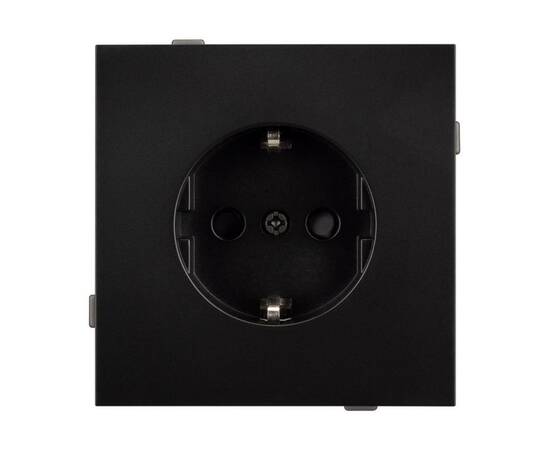 Механизм электрической розетки Arlight SCT-TENDO-MEU1-PL-BK (230V, 16A) 054079, изображение 2