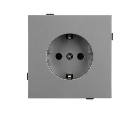 Механизм электрической розетки Arlight SCT-TENDO-MEU1-PL-GR (230V, 16A) 054080, изображение 3