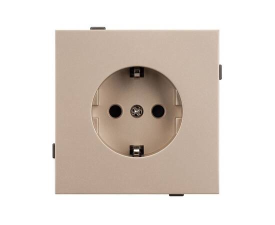 Механизм электрической розетки Arlight SCT-TENDO-MEU1-PL-GD (230V, 16A) 054081, изображение 2