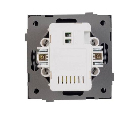 Механизм USB розетки Arlight SCT-TENDO-MUAC-PL-BK (5V, 3A, QC3) 054095, изображение 3