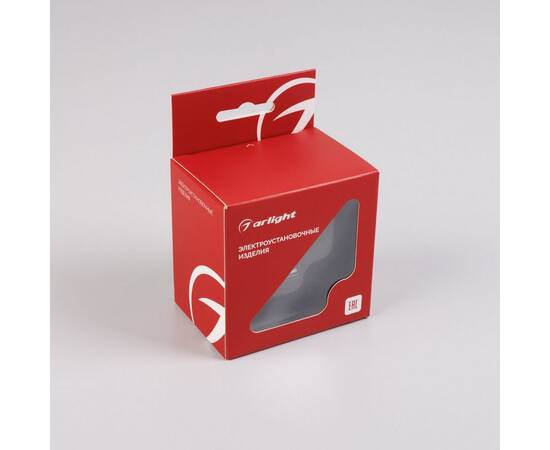 Механизм USB розетки Arlight SCT-TENDO-MUAC-SFPL-BK (5V, 3A, QC3) 054536, изображение 4