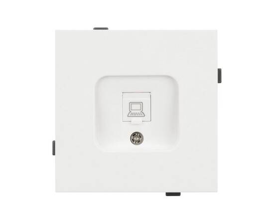 Механизм компьютерной розетки Arlight SCT-TENDO-MPC1-SFPL-WH (RJ-45, CAT6) 054594, изображение 3