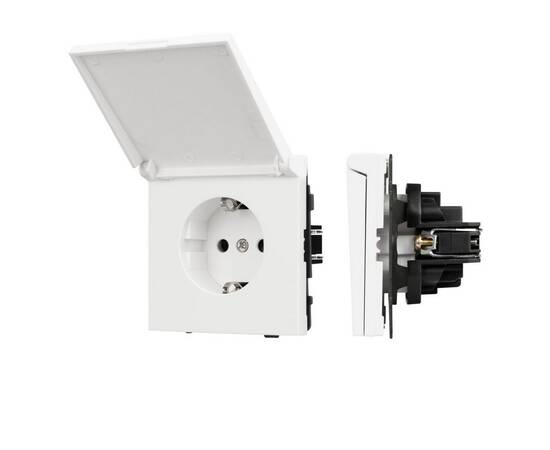 Механизм розетки влагозащищённый SCT-TENDO-MCP-SFPL-WH (230V, 16A) 054602