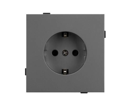 Механизм электрической розетки Arlight SCT-TENDO-MEU1-SFPL-GR (230V, 16A) 054640, изображение 3
