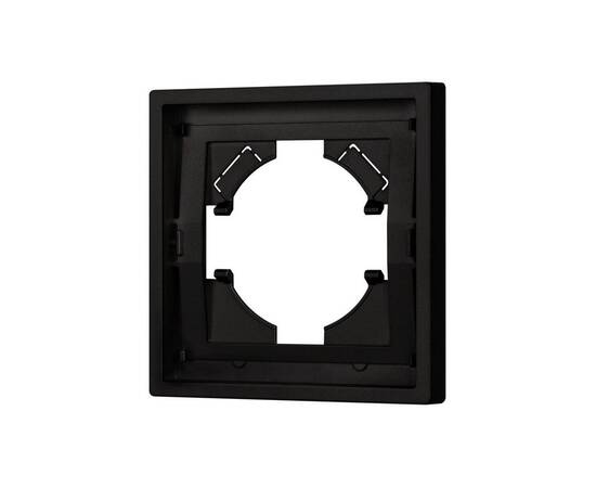 Рамка пластиковая на 1 пост Arlight FRM-TENDO-SFPL-1-BK 054642