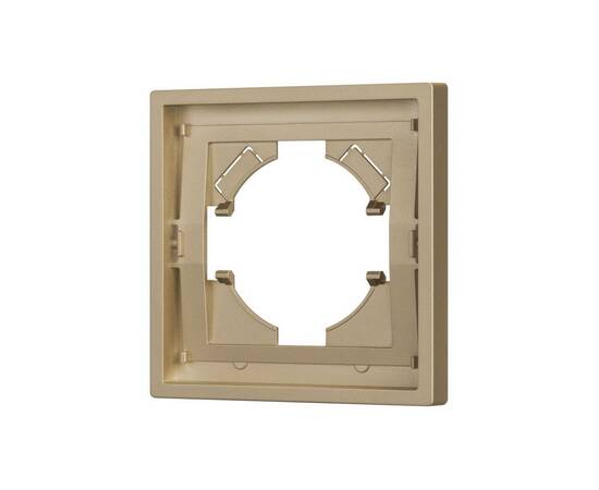 Рамка пластиковая на 1 пост Arlight FRM-TENDO-SFPL-1-GD 054643