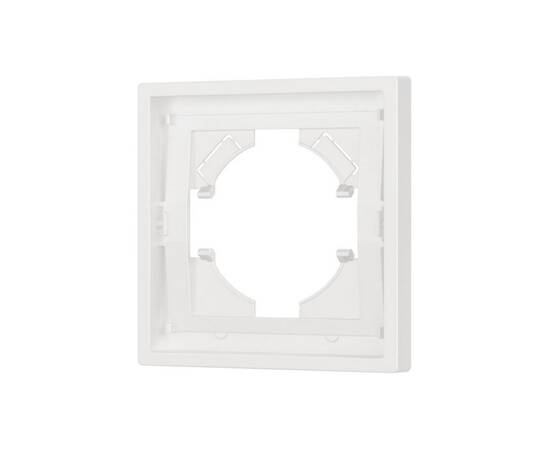 Рамка пластиковая на 1 пост Arlight FRM-TENDO-SFPL-1-WH 054645