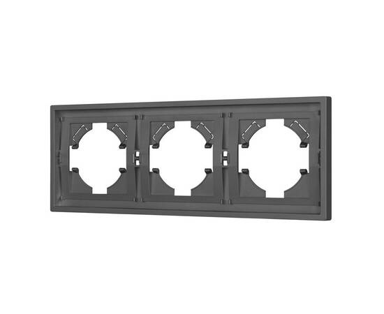 Рамка пластиковая на 3 поста Arlight FRM-TENDO-SFPL-3-GR 054652
