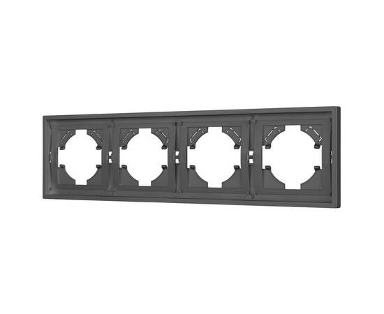 Рамка пластиковая на 4 поста Arlight FRM-TENDO-SFPL-4-GR 054655