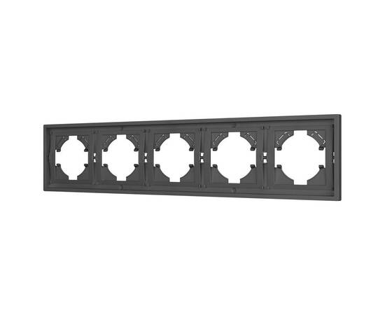 Рамка пластиковая на 5 постов Arlight FRM-TENDO-SFPL-5-GR 054659
