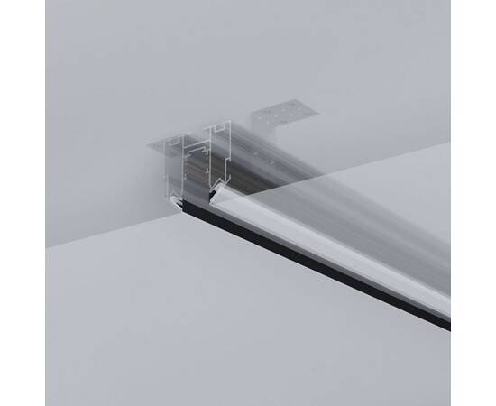 Крышка боковая 2шт Arlight MAG-ORIENT-COVER-SIDE-STR-2000 (BK) (Пластик) 059605, изображение 2