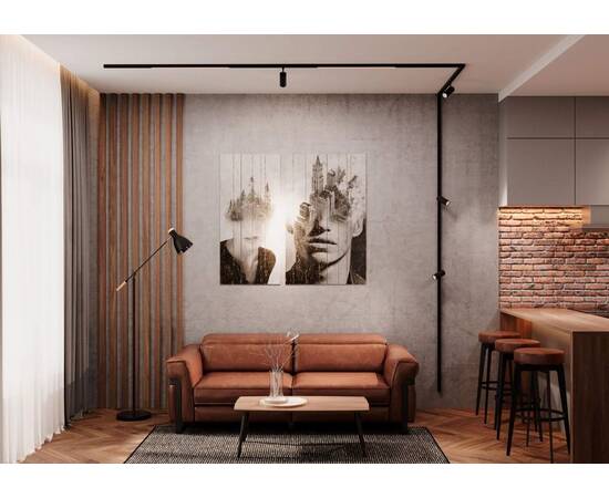 Шинопровод магнитный накладной Crystal Lux CLT 0.114 01 L2000 BL, изображение 5