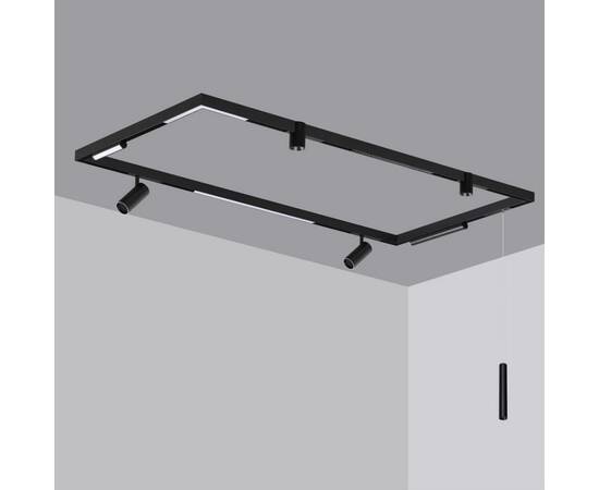 Шинопровод накладной/подвесной в комплекте заглушки 2шт, крышка и соединительная планка 1шт Novotech, изображение 3