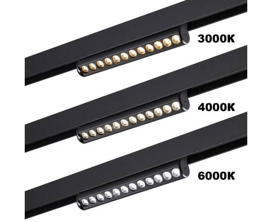 Трековый светодиодный светильник с переключателем цветовой темперетуры Novotech Port Vector 359948, изображение 4