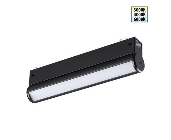 Трековый светодиодный светильник с переключателем цветовой темперетуры Novotech Port Vector 359950