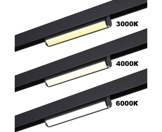 Трековый светодиодный светильник с переключателем цветовой темперетуры Novotech Port Vector 359952, изображение 4