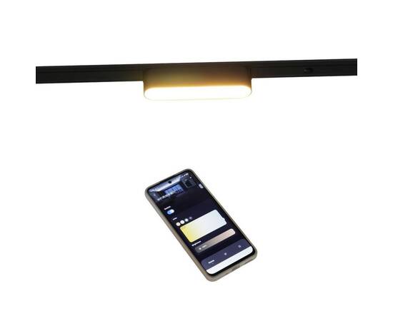 Трековый магнитный светильник (CCT+SMART) Reluce 13001-9.3-001UR magnetic LED6W BK CCT+SMART, изображение 2