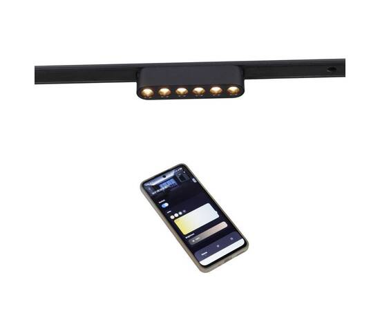 Трековый магнитный светильник (CCT+SMART) Reluce 13002-9.3-001UR magnetic LED6W BK CCT+SMART, изображение 2