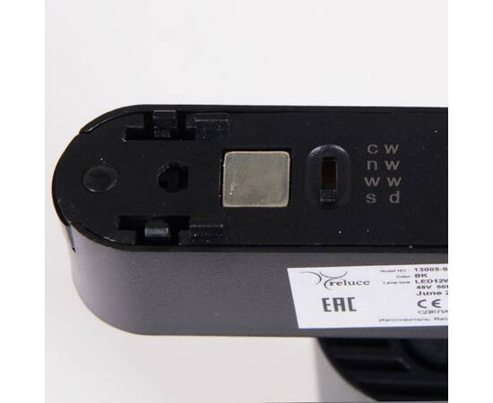 Трековый магнитный светильник (CCT+SMART) Reluce 13005-9.3-001UR magnetic LED12W BK CCT+SMART, изображение 2