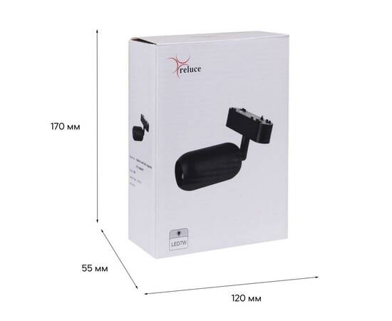 Трековый магнитный светильник (CCT+SMART) Reluce 13009-9.3-001UR magnetic Led7W BK CCT+SMART, изображение 6