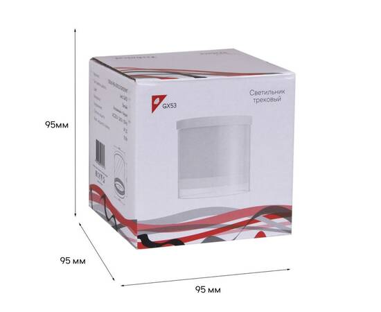 Накладной светильник (GX53, GU10, MR16, LED) Reluce 53061-9.5-001LD GX53 WT, изображение 3