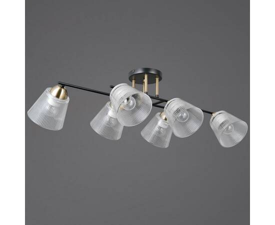 Потолочная люстра Illumico IL0845-6CSQ-25BKAB ELITE