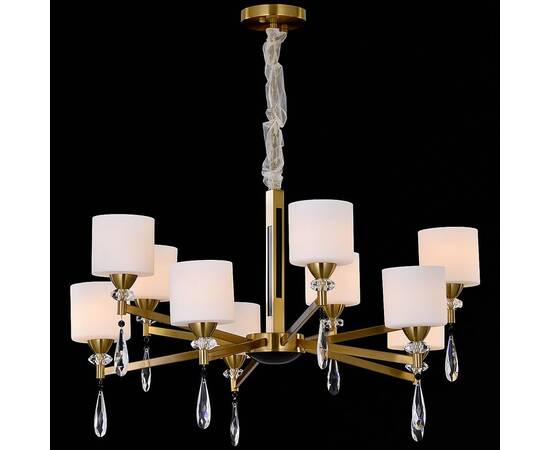 Подвесная люстра Illumico IL5182-10PLS-29 BRASS KELTIC