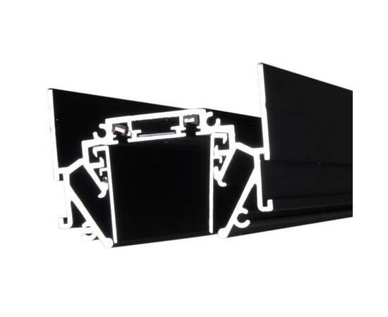 Магнитный шинопровод для натяжных потолков (гарпун) Reluce RL 06300 track rail 3000mm BK