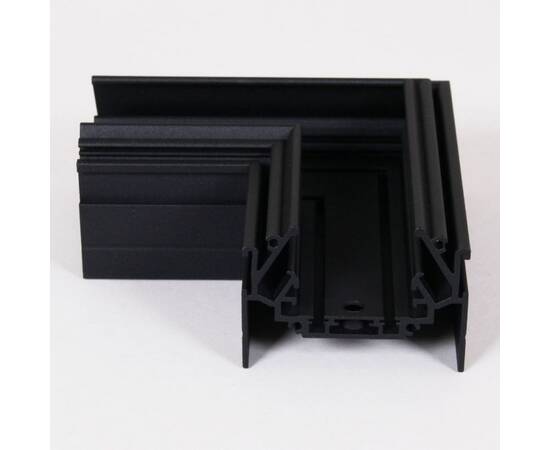 Магнитный шинопровод для натяжных потолков (гарпун) Reluce RL 06301 corner connector BK, изображение 2