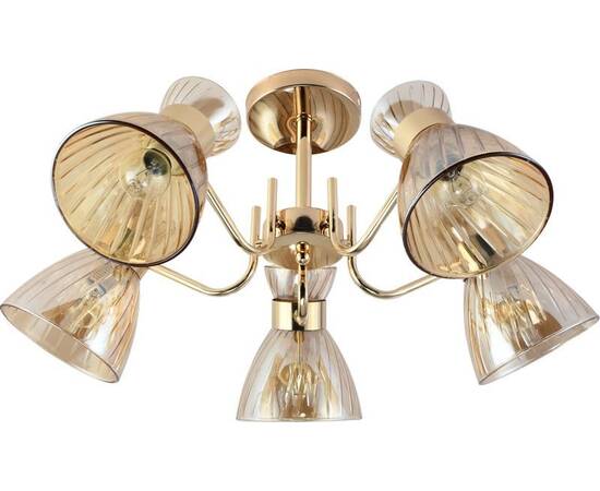 Люстра Rivoli Victoria 9183-305 5хЕ27 60 Вт модерн, изображение 2