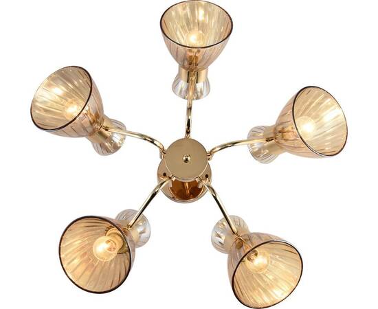 Люстра Rivoli Victoria 9183-305 5хЕ27 60 Вт модерн, изображение 3